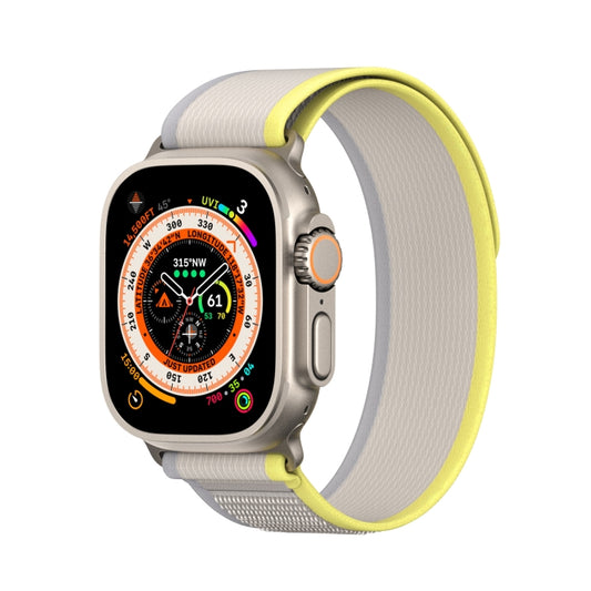 For Apple Watch 5 40mm DUX DUCIS YJ Series Nylon Watch Band(Yellow) - Watch Bands by DUX DUCIS | Online Shopping UK | buy2fix