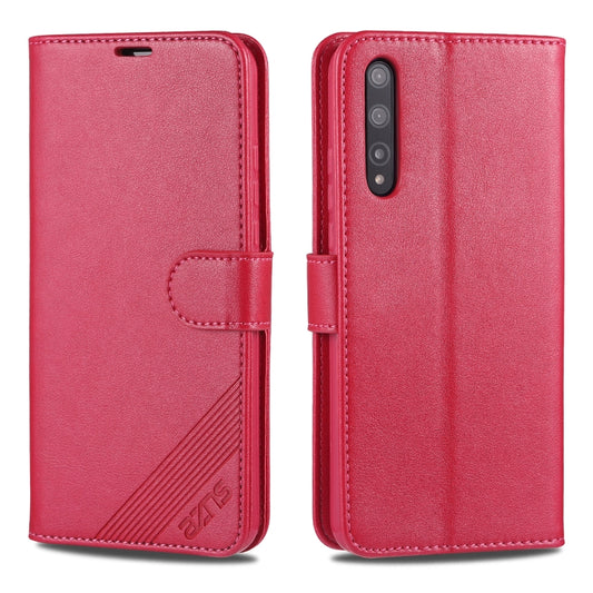 For Huawei Enjoy 10s / Honor 20 Lite AZNS Sheepskin Texture Horizontal Flip Leather Case with Holder & Card Slots & Wallet(Red) - Honor Cases by AZNS | Online Shopping UK | buy2fix