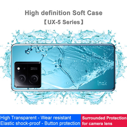 For Xiaomi Redmi K60 Ultra 5G imak UX-5 Series Transparent Shockproof TPU Protective Case(Transparent) - Redmi K60 Ultra Cases by imak | Online Shopping UK | buy2fix