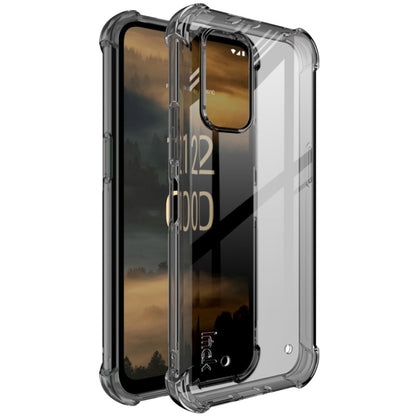 For Nokia XR21 5G imak Shockproof Airbag TPU Phone Case(Transparent Black) - Nokia Cases by imak | Online Shopping UK | buy2fix