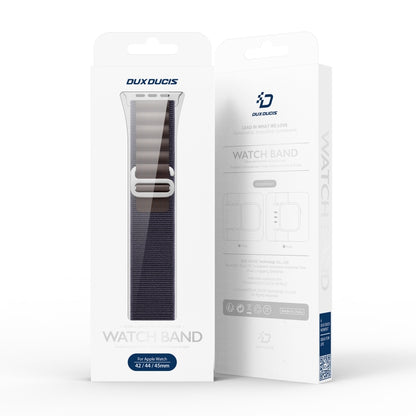 For Apple Watch SE 40mm DUX DUCIS GS Series Nylon Loop Watch Band(Indigo Blue) - Watch Bands by DUX DUCIS | Online Shopping UK | buy2fix