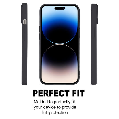 For iPhone 15 Pro Max GOOSPERY SOFT FEELING Liquid TPU Soft Phone Case(Black) - iPhone 15 Pro Max Cases by GOOSPERY | Online Shopping UK | buy2fix