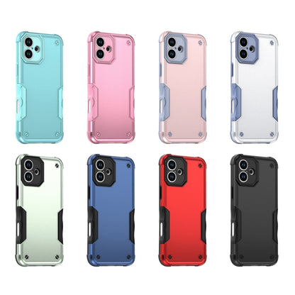 For iPhone 16 Non-slip Shockproof Armor Phone Case(Green) - iPhone 16 Cases by buy2fix | Online Shopping UK | buy2fix