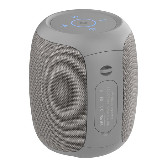 Zealot S53 IPX6 Waterproof Portable Colorful Wireless Bluetooth Speaker(Grey) - Desktop Speaker by ZEALOT | Online Shopping UK | buy2fix