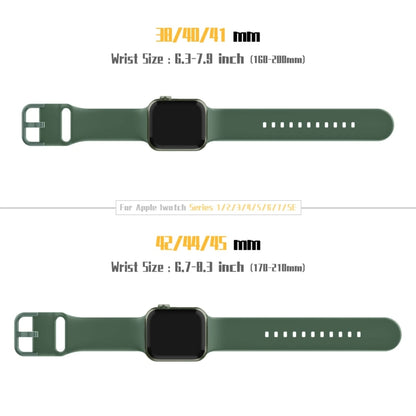 For Apple Watch Series 2 38mm Pin Buckle Silicone Watch Band(Clover) - Watch Bands by buy2fix | Online Shopping UK | buy2fix