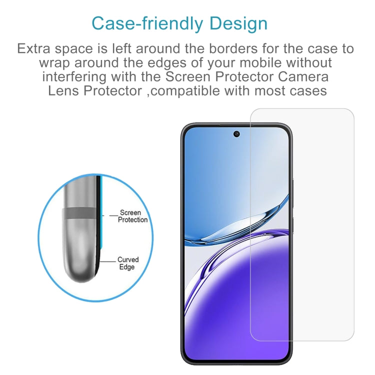 For OPPO Reno12 F 4G / A3 Energy / F27 0.26mm 9H 2.5D Tempered Glass Film - Reno12 F Tempered Glass by DIYLooks | Online Shopping UK | buy2fix