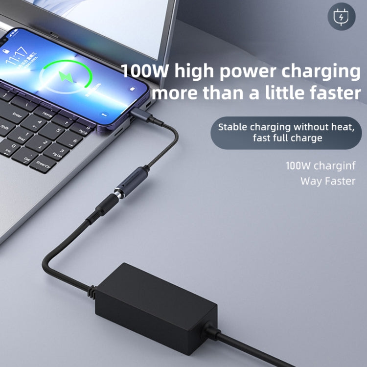 DC 4 x 1.7mm to USB-C / Type-C Male 100W Computer Charging Adapter Connector - Universal Power Adapter by buy2fix | Online Shopping UK | buy2fix