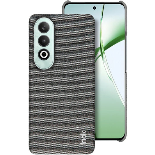 For OnePlus Nord CE4 5G imak Ruiyi Series Cloth Texture PU + PC Phone Case(Dark Grey) - OnePlus Cases by imak | Online Shopping UK | buy2fix