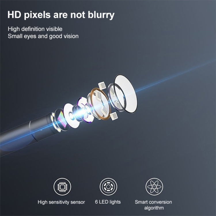 AN108 3 in 1 Smart HD 5.5mm Lens Visual Earpick Not Compatible With Some Phones (Random Color) - Ear Care Tools by buy2fix | Online Shopping UK | buy2fix
