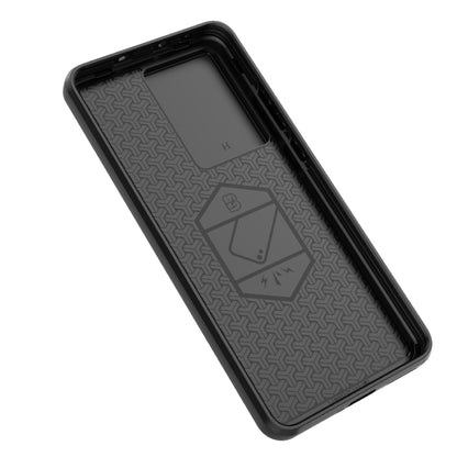 For OnePlus Nord CE3 5G Sliding Camshield TPU + PC Shockproof Phone Case with Holder(Black) - OnePlus Cases by buy2fix | Online Shopping UK | buy2fix