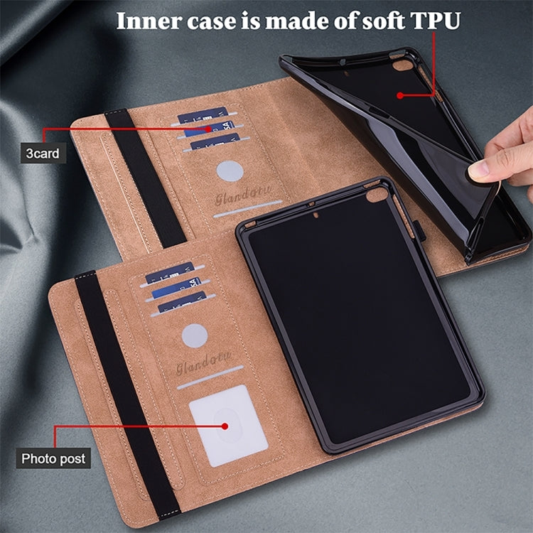 For Samsung Galaxy Tab S7 / S8 / S9 Crystal Texture Painted Leather Tablet Case(Dont Touch My Phone) - Galaxy Tab S9 Cases by buy2fix | Online Shopping UK | buy2fix