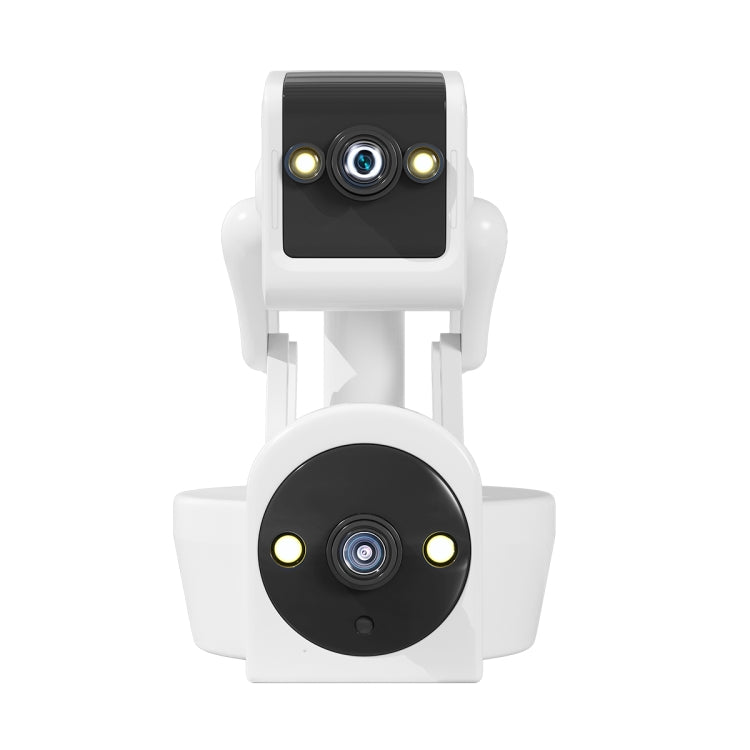 ESCAM PT212 4MP Dual Lens Robot Dog WiFi Camera Supports Cloud Storage/Two-way Audio/Night Vision, Specification:UK Plug - Wireless Camera by ESCAM | Online Shopping UK | buy2fix