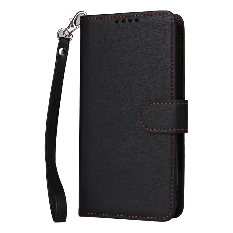 For iPhone 16 Pro BETOPNICE BN-005 2 in 1 Detachable Imitate Genuine Leather Phone Case(Black) - iPhone 16 Pro Cases by BETOPNICE | Online Shopping UK | buy2fix