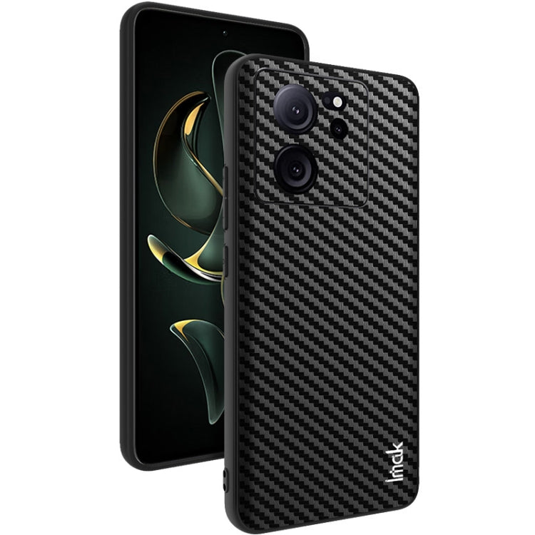 For Xiaomi Redmi K60 Ultra 5G IMAK LX-5 Series Shockproof PC + PU + TPU Protective Phone Case(Carbon Fiber Texture) - Redmi K60 Ultra Cases by imak | Online Shopping UK | buy2fix