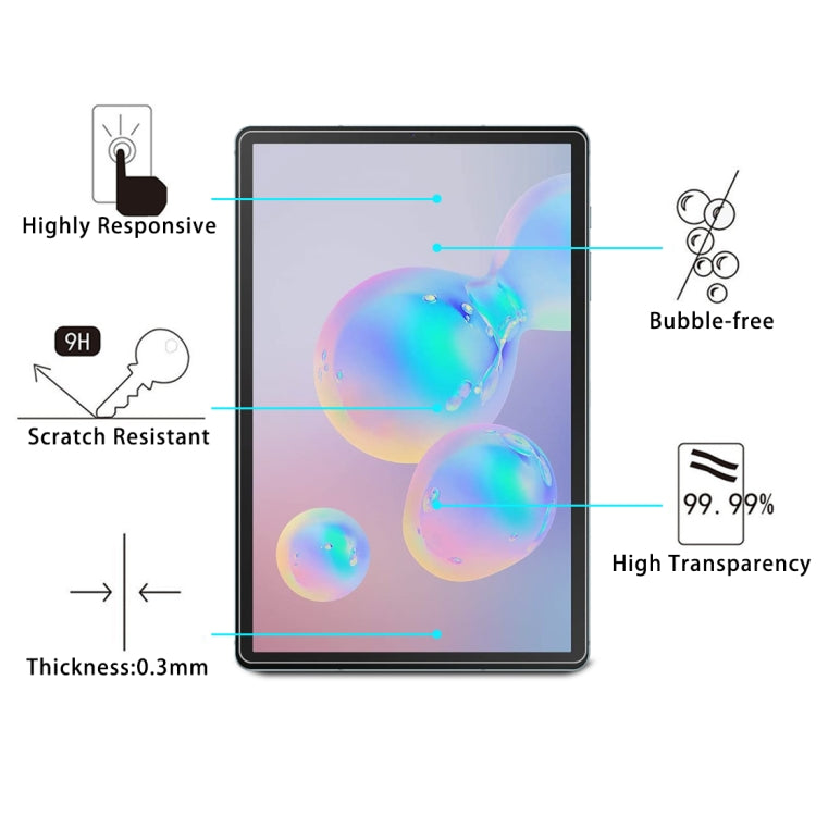 For Samsung Galaxy Tab S7+ / S9 FE+ 9H HD Explosion-proof Tempered Glass Film - Galaxy Tempered Glass by buy2fix | Online Shopping UK | buy2fix