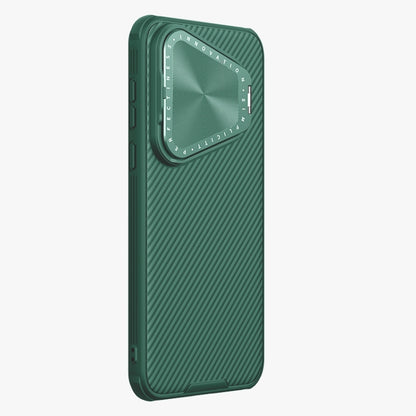 For Huawei Pura 70 Pro/70 Pro+ NILLKIN Black Mirror Prop CD Texture Mirror Phone Case(Green) - Huawei Cases by NILLKIN | Online Shopping UK | buy2fix