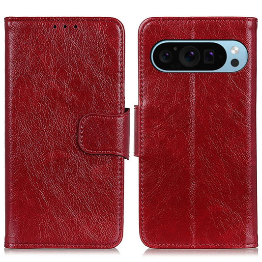 For Google Pixel 9 Nappa Texture Horizontal Flip Leather Phone Case(Red) - Google Cases by buy2fix | Online Shopping UK | buy2fix