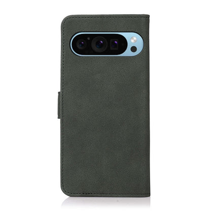 For Google Pixel 9 KHAZNEH Matte Texture Leather Phone Case(Green) - Google Cases by buy2fix | Online Shopping UK | buy2fix