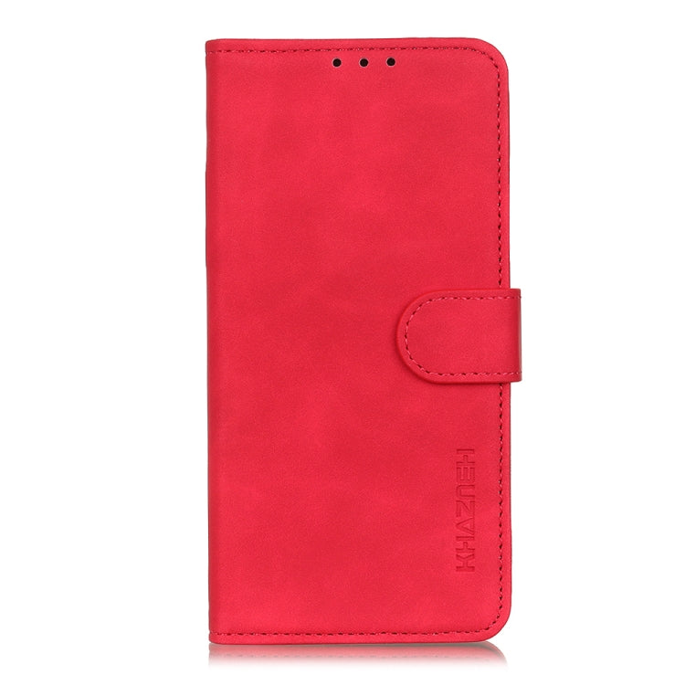 For Google Pixel 9 KHAZNEH Retro Texture Flip Leather Phone Case(Red) - Google Cases by buy2fix | Online Shopping UK | buy2fix