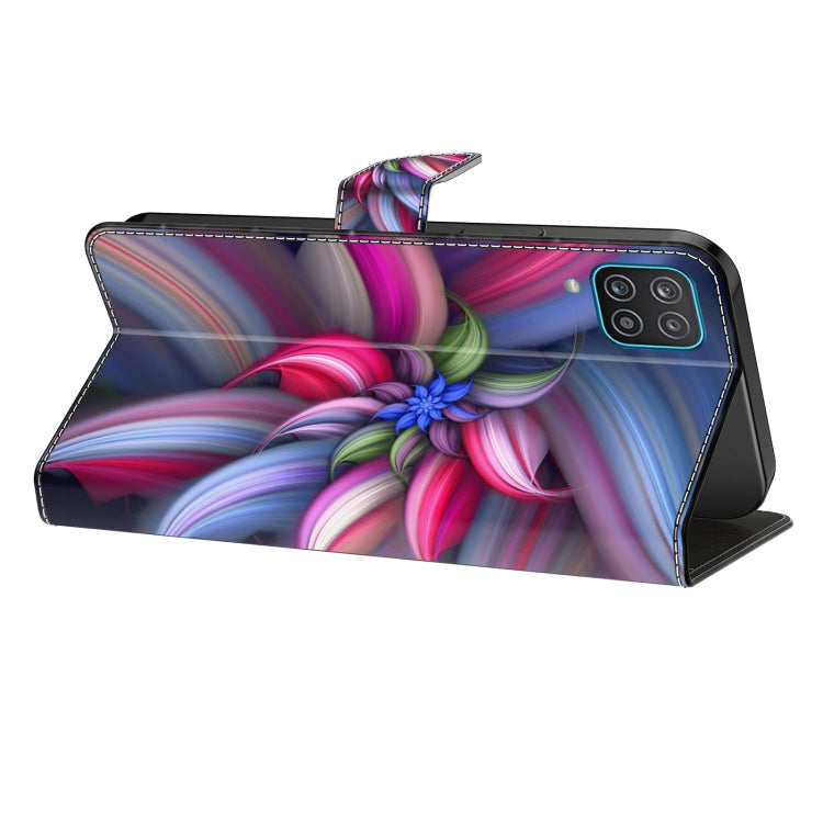 For Motorola Moto G24 Power Crystal 3D Shockproof Protective Leather Phone Case(Colorful Flower) - Motorola Cases by buy2fix | Online Shopping UK | buy2fix