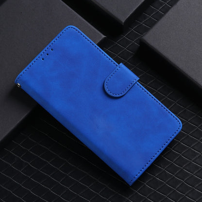 For Sony Xperia 10 VI 2024 Skin Feel Magnetic Flip Leather Phone Case(Blue) - Sony Cases by buy2fix | Online Shopping UK | buy2fix