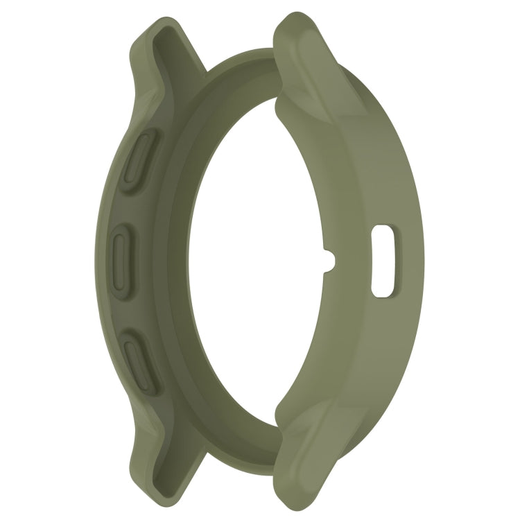 For Garmin Venu 3 Half Pack Hollow TPU Armor Watch Protective Case(Green) - Watch Cases by buy2fix | Online Shopping UK | buy2fix