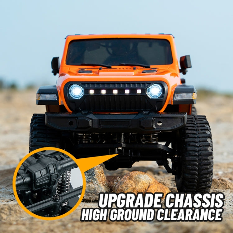 JJR/C C8801 4WD Drive Off-road Climbing Remote Control Vehicle(Orange) - RC Cars by JJR/C | Online Shopping UK | buy2fix