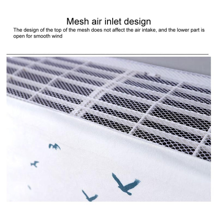 Do Not Take Dust-proof And Anti Direct Blowing Simple Wind Hanging Machine Air Conditioner Moon Cover, Size:Width 86 × Thickness 20 × Height 90cm(Shadow Of The Trees) - Dust Covers by buy2fix | Online Shopping UK | buy2fix