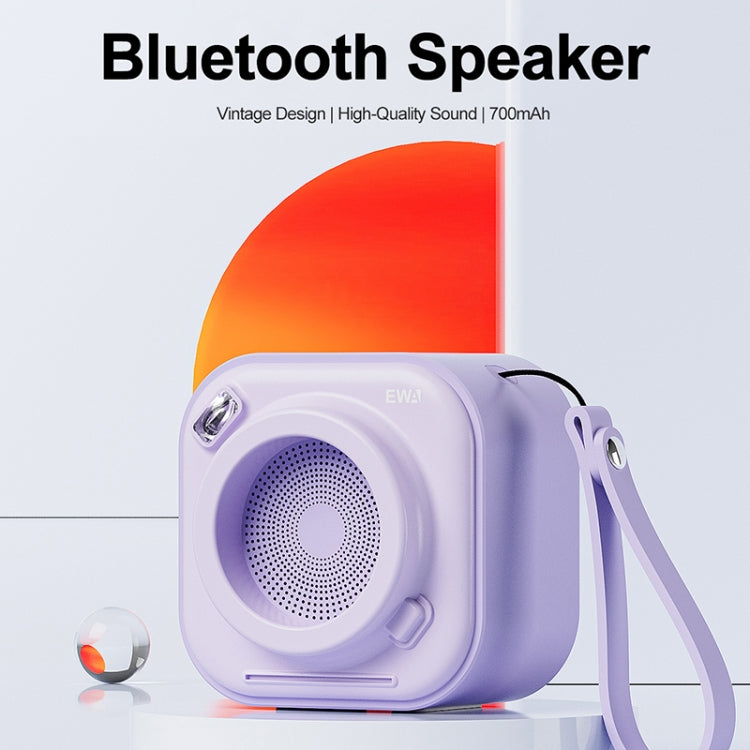 EWA A132 Portable Mini Stereo Wireless Bluetooth Speaker(Blue) - Mini Speaker by EWA | Online Shopping UK | buy2fix