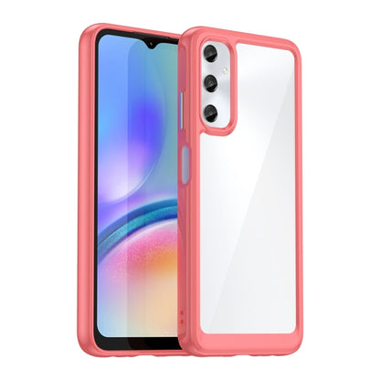 For Samsung Galaxy M14 4G Colorful Series Acrylic Hybrid TPU Phone Case(Red) - Galaxy Phone Cases by buy2fix | Online Shopping UK | buy2fix