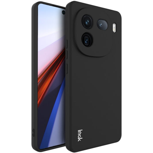 For vivo iQOO 12 5G imak UC-4 Series Straight Edge TPU Phone Case(Black) - iQOO 12 Cases by imak | Online Shopping UK | buy2fix