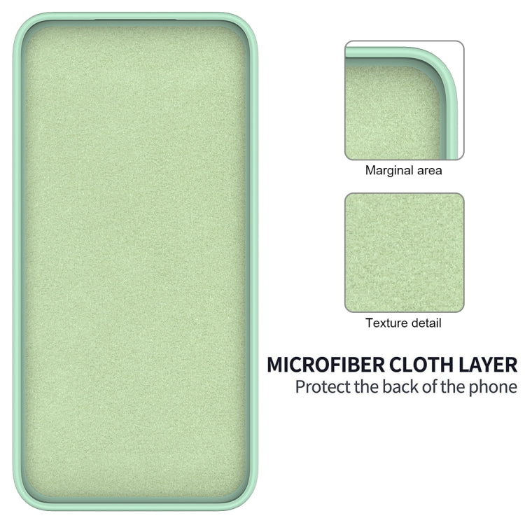 For Xiaomi 14 Pro Solid Color Liquid Silicone Dropproof Full Coverage Phone Case(Green) - 14 Pro Cases by buy2fix | Online Shopping UK | buy2fix
