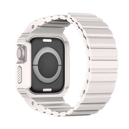 For Apple Watch SE 2022 40mm DUX DUCIS OA Series Integrated Magnetic Watch Band(Starlight) - Watch Bands by DUX DUCIS | Online Shopping UK | buy2fix