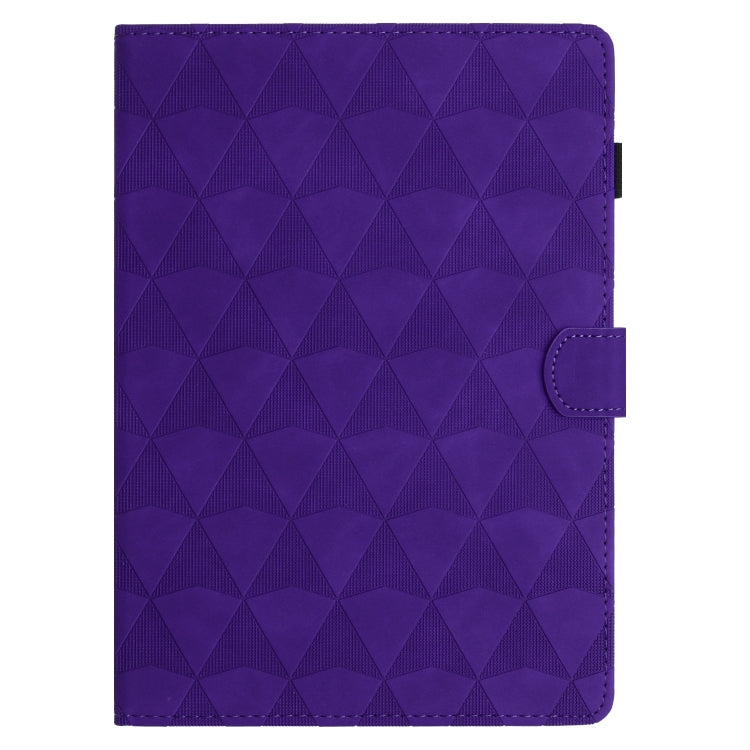 For Lenovo Tab M11/Xiaoxin Pad 11 2024 Diamond Texture Embossed Leather Smart Tablet Case(Purple) - Lenovo by buy2fix | Online Shopping UK | buy2fix