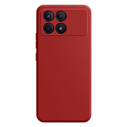 For Xiaomi Redmi K70 Pro Imitation Liquid Silicone Phone Case(Dark Red) - K70 Pro Cases by buy2fix | Online Shopping UK | buy2fix