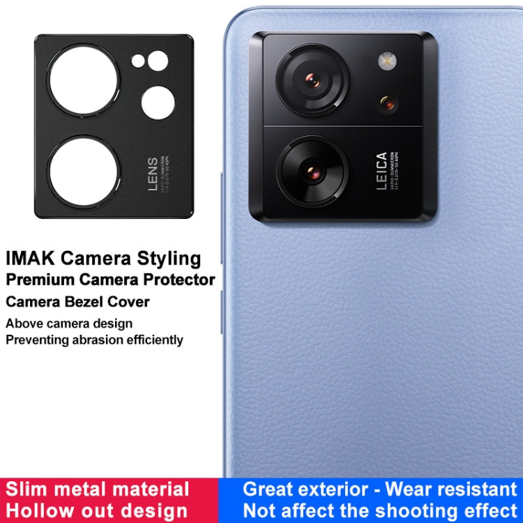 For Xiaomi 13T 5G/13T Pro 5G IMAK Metal Camera Lens Protector Cover - For Xiaomi by imak | Online Shopping UK | buy2fix