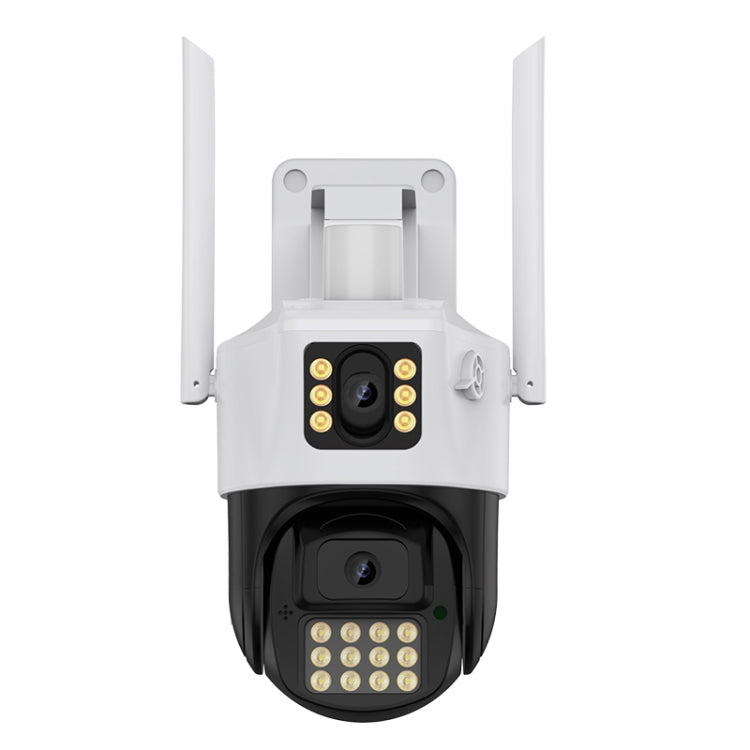 QX86 Motion Tracking Night Vision Smart Camera Supports Voice Intercom, Plug Type:EU Plug(White) - Wireless Camera by buy2fix | Online Shopping UK | buy2fix