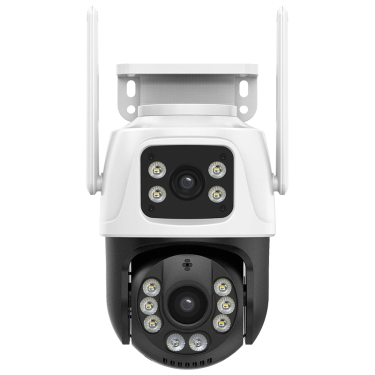 QX101 6MP WiFi Dual Camera Supports Two-way Voice Intercom & Infrared Night Vision(UK Plug) - Wireless Camera by buy2fix | Online Shopping UK | buy2fix