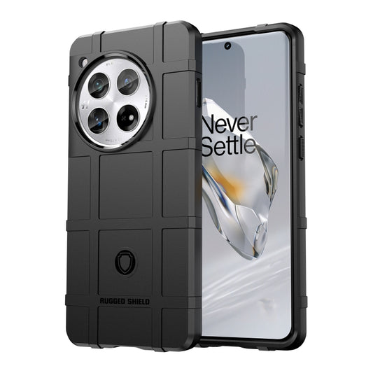 For OnePlus 12 Full Coverage Shockproof TPU Phone Case(Black) - OnePlus Cases by buy2fix | Online Shopping UK | buy2fix