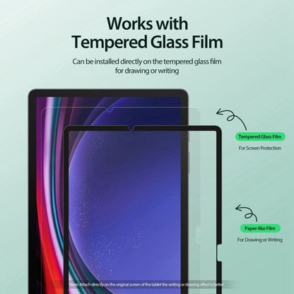 For Samsung Galaxy Tab S9+/S8+/S7+ DUX DUCIS Naad Series Removable Paper-like Screen Protector - Tab S9+ Tempered Glass by DUX DUCIS | Online Shopping UK | buy2fix