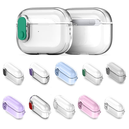 For AirPods Pro DUX DUCIS PECL Series Split Transparent Earphone Case with Hook(Transparent) - For AirPods Pro by DUX DUCIS | Online Shopping UK | buy2fix