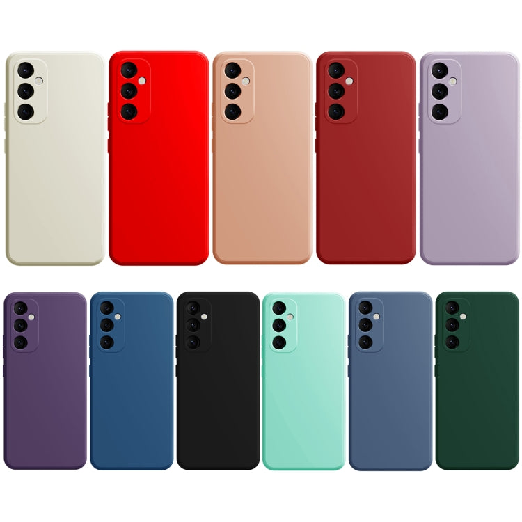 For Samsung Galaxy A35 Imitation Liquid Silicone Phone Case(Light Purple) - Galaxy Phone Cases by buy2fix | Online Shopping UK | buy2fix