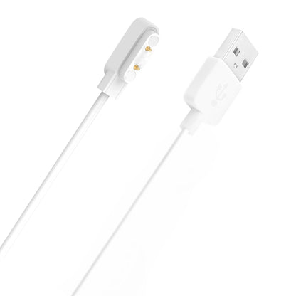 For Xiaomi HayLou Solar Plus LS16 Smart Watch Magnetic Charging Cable, Length: 60cm(White) - Charger by buy2fix | Online Shopping UK | buy2fix