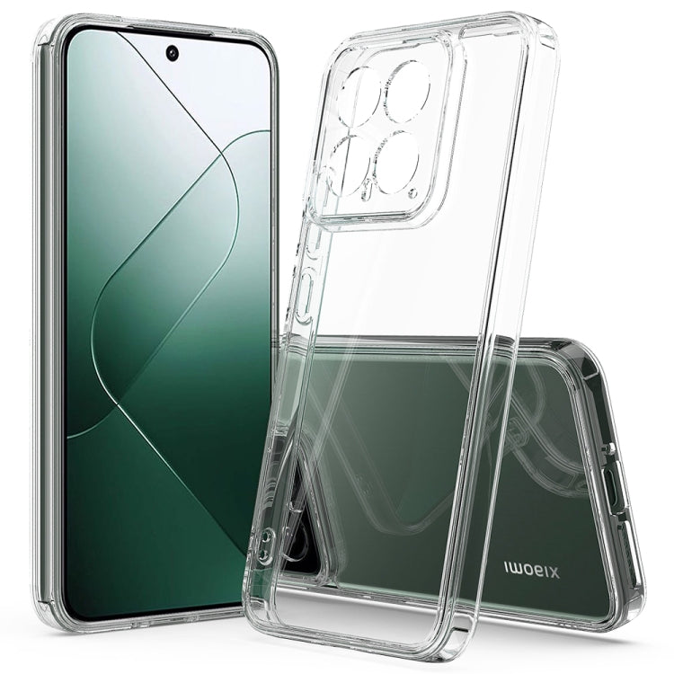 For Xiaomi 14 Scratchproof Acrylic TPU Phone Case(Transparent) - 14 Cases by buy2fix | Online Shopping UK | buy2fix