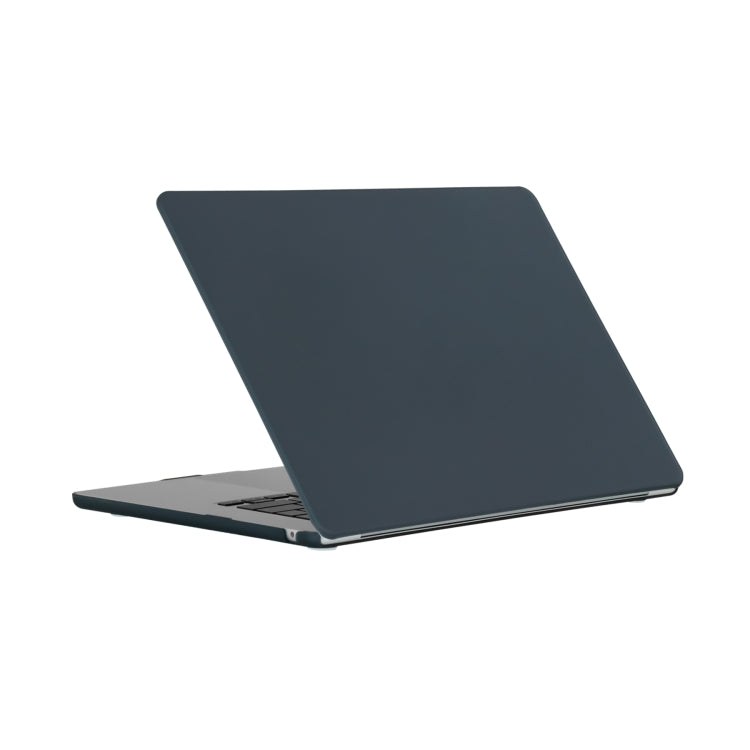 For MacBook Air 15.3 2024 A2941 (M2)/A3114 (M3) Laptop Matte Style Protective Case(Black) - MacBook Air Cases by buy2fix | Online Shopping UK | buy2fix