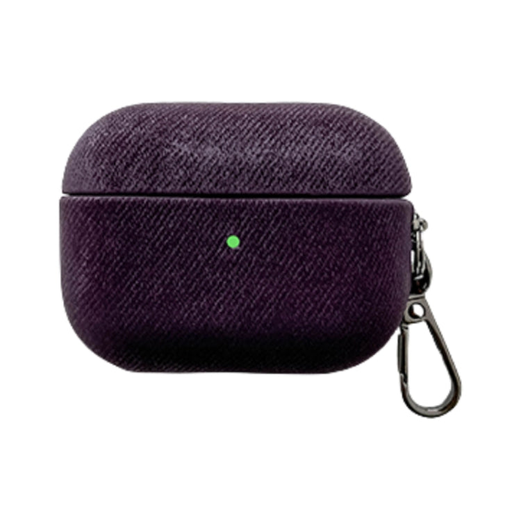 For AirPods Pro Suede Earphone Protective Case(Purple) - For AirPods Pro by buy2fix | Online Shopping UK | buy2fix