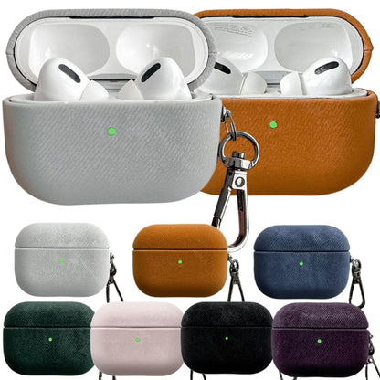 For AirPods 3 Suede Earphone Protective Case(White) - For AirPods 3 by buy2fix | Online Shopping UK | buy2fix