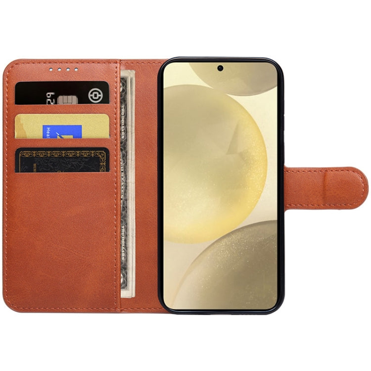 For Samsung Galaxy A35 5G IMAK Count Series Flip Leather Phone Case(Brown) - Galaxy Phone Cases by imak | Online Shopping UK | buy2fix