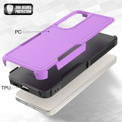 For Samsung Galaxy S24+ 5G 2 in 1 PC + TPU Phone Case(Purple) - Galaxy S24+ 5G Cases by buy2fix | Online Shopping UK | buy2fix