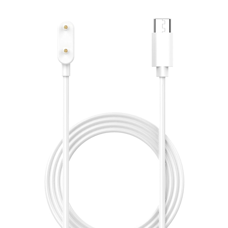 For Samsung Galaxy Fit 3 Smart Watch Charging Cable, Length: 1m, Port:USB-C / Type-C(White) - Charger by buy2fix | Online Shopping UK | buy2fix